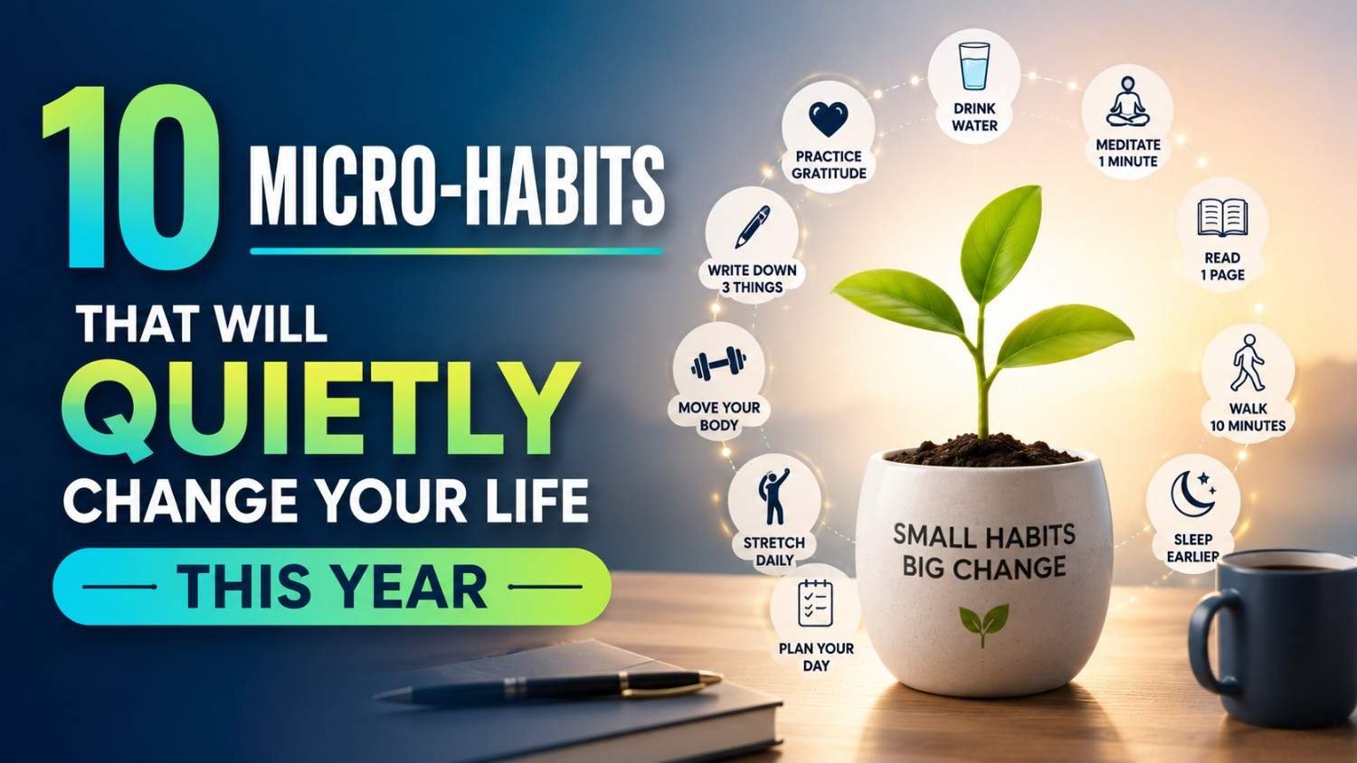 10 Micro-Habits That Will Quietly Change Your Life This Year