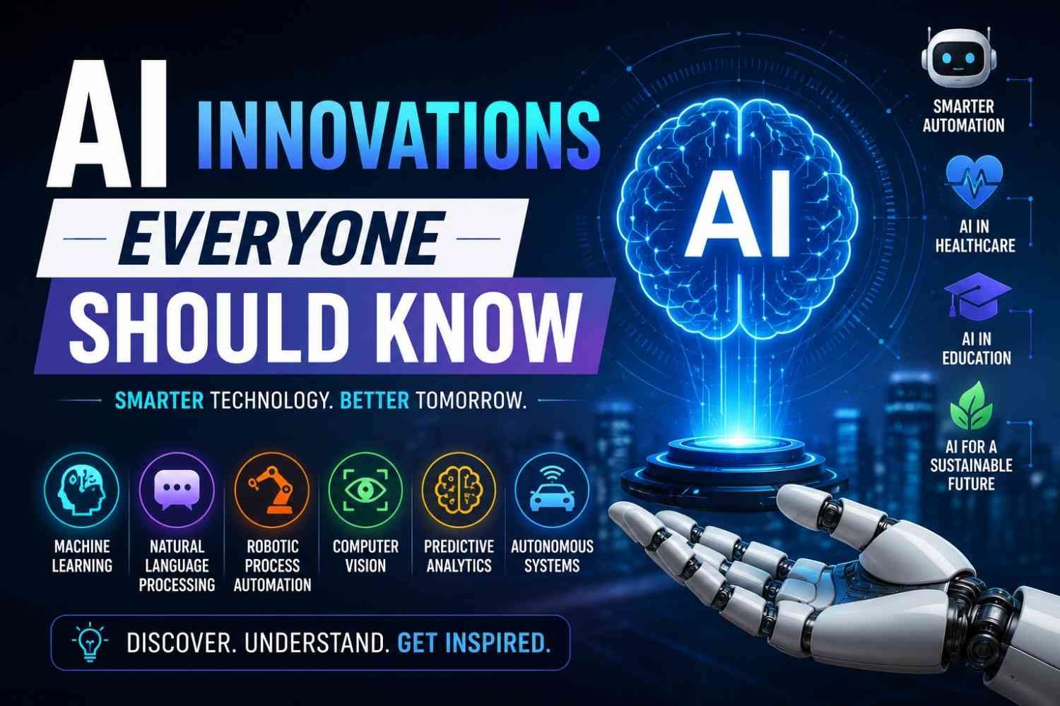 AI Innovations Everyone Should Know: The Technologies Shaping Our Future