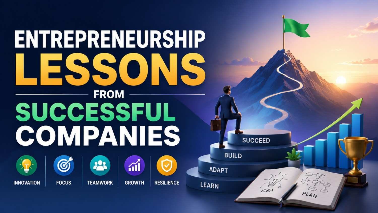 Entrepreneurship Lessons from Successful Companies