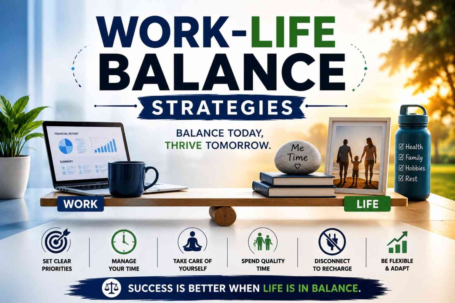 Work-Life Balance Strategies: Practical Ways to Live a Healthier and Happier Life
