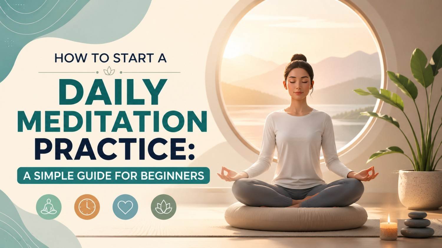 How to Start a Daily Meditation Practice: A Simple Guide for Beginners